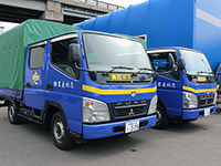 会社の作業車両